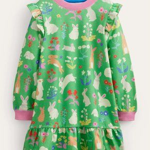 NWT Mini Boden Cosy Sweat Dress
